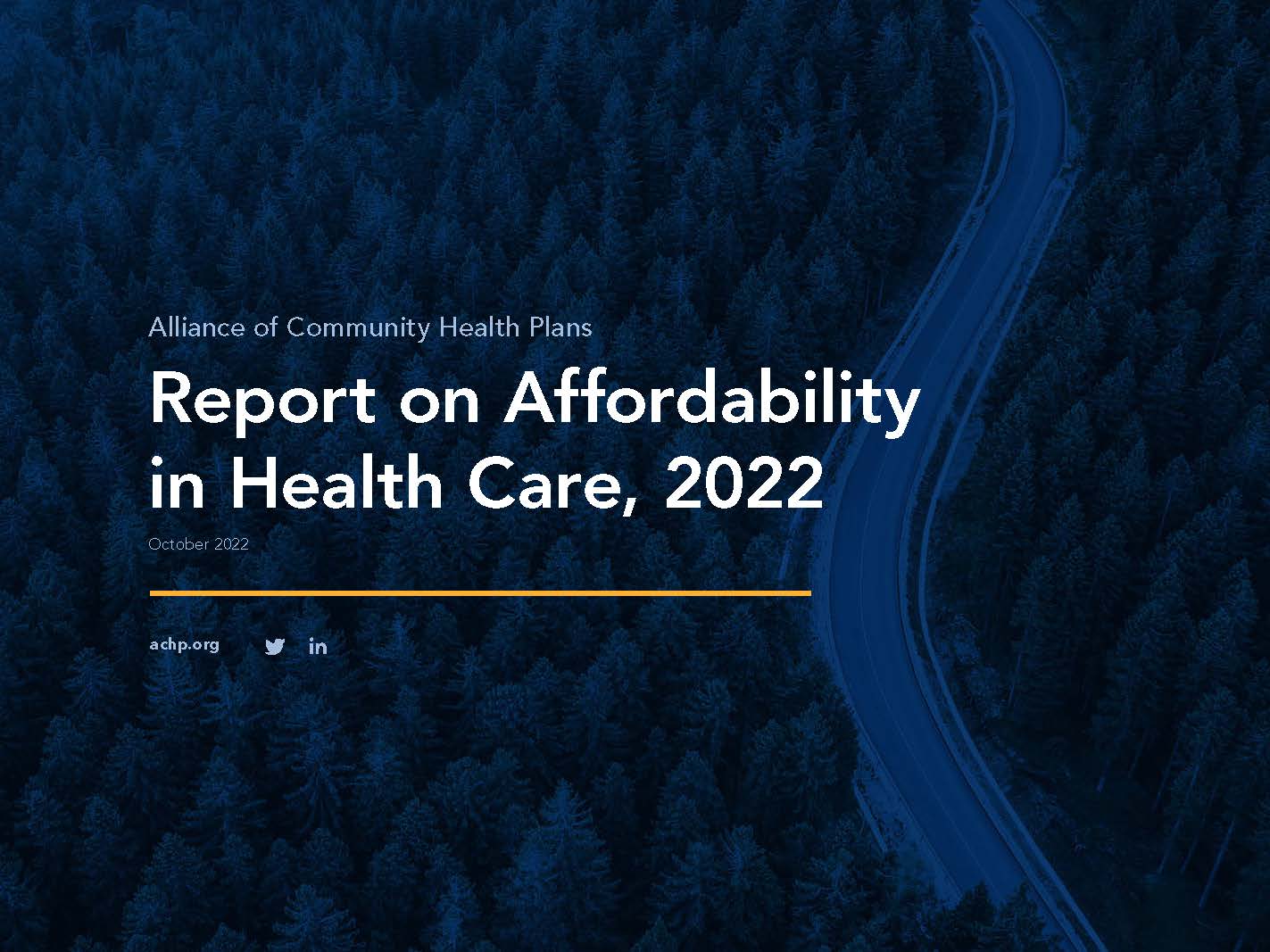 Report on Affordability in Health Care, 2022